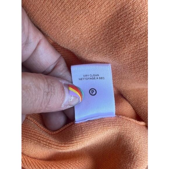 ALC Women's Bodycon Marc Dress Racerback Sleeveless Orange Medium NEW With Tags - Picture 8 of 12